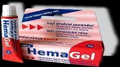 Hemagel, lék na rány podle českého patentu AV ČR