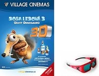 3D kino se snímkem Doba ledová 3 3D