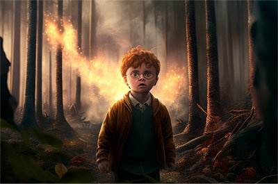 Harry Potter a jeho první kouzlo: Neznámý příběh od umělé inteligence