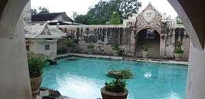 Yogyakarta - vodní chrám