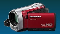 Širokoúhlá Full HD videokamera Panasonic HDC-SD60