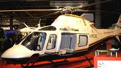 Expozice se soukromým vrtulníkem na Millionaire Fair