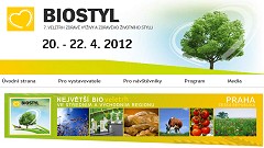 Veletrh Biostyl 2012 se letos uskuteční ve dnech 20. – 22. dubna v Praze v Holešovicích.